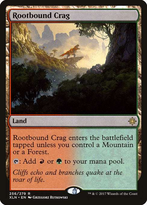 Rootbound Crag [Ixalan] | Galactic Gamez