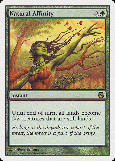 Natural Affinity [Ninth Edition] | Galactic Gamez