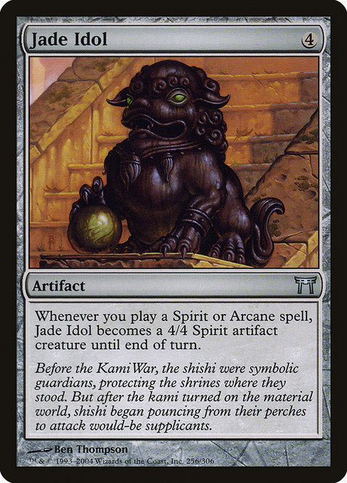 Jade Idol [Champions of Kamigawa] | Galactic Gamez