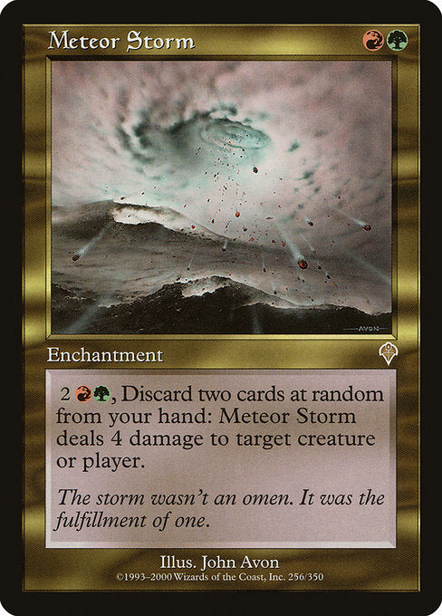 Meteor Storm [Invasion] | Galactic Gamez