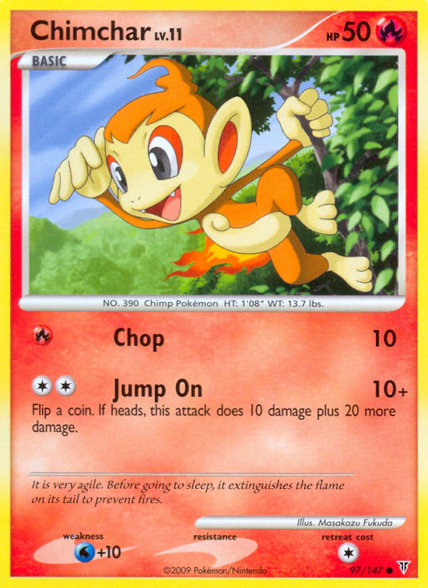 Chimchar (97/147) [Platinum: Supreme Victors] | Galactic Gamez