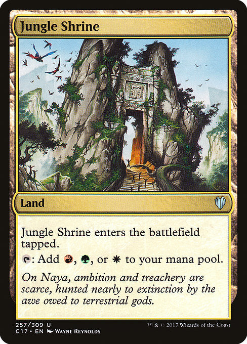 Jungle Shrine [Commander 2017] | Galactic Gamez