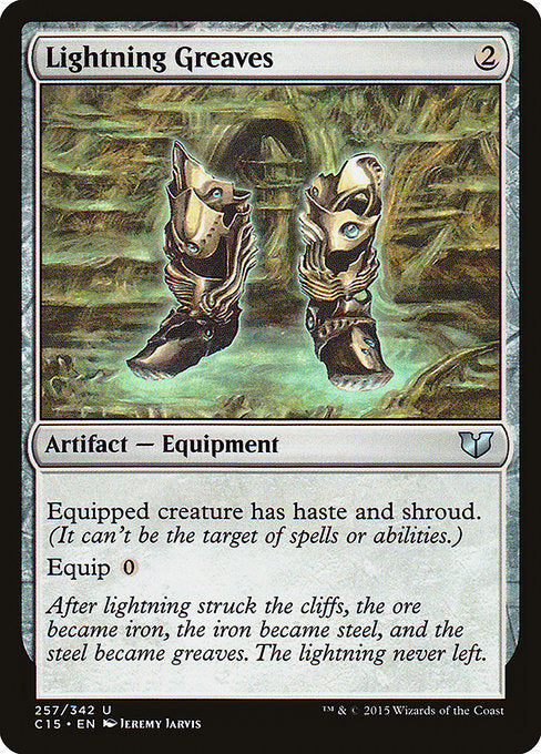 Lightning Greaves [Commander 2015] | Galactic Gamez