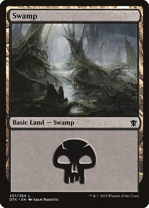 Swamp [Dragons of Tarkir] | Galactic Gamez