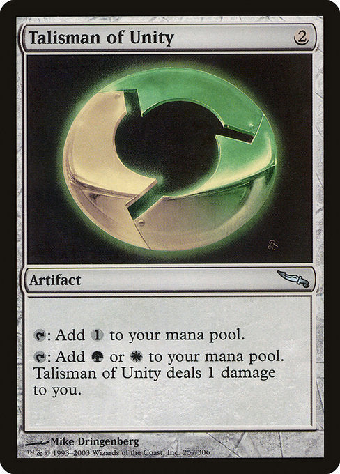 Talisman of Unity [Mirrodin] | Galactic Gamez