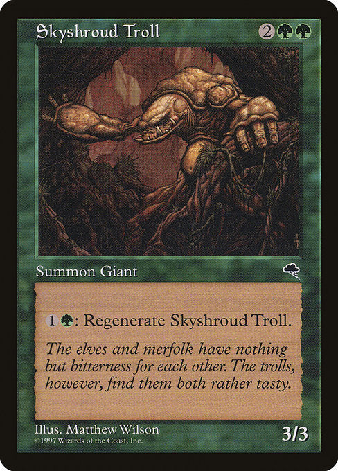 Skyshroud Troll [Tempest] | Galactic Gamez