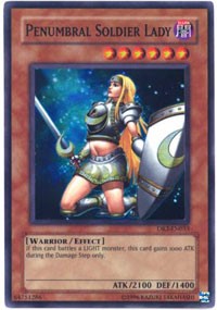 Penumbral Soldier Lady [DR3-EN033] Super Rare | Galactic Gamez