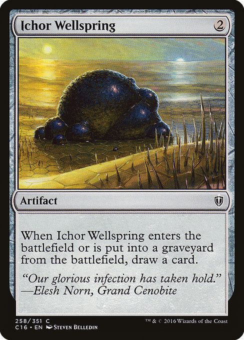 Ichor Wellspring [Commander 2016] | Galactic Gamez