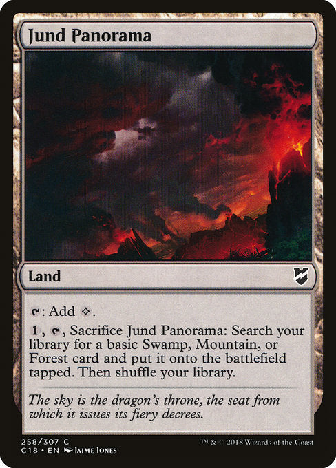 Jund Panorama [Commander 2018] | Galactic Gamez