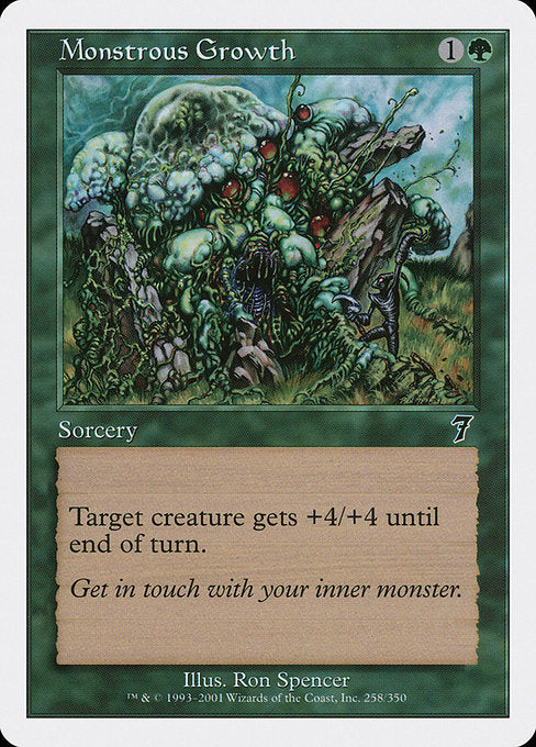 Monstrous Growth [Seventh Edition] | Galactic Gamez