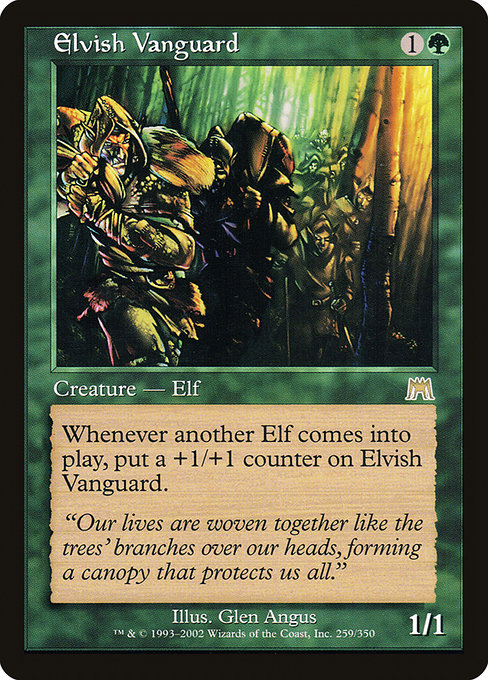 Elvish Vanguard [Onslaught] | Galactic Gamez