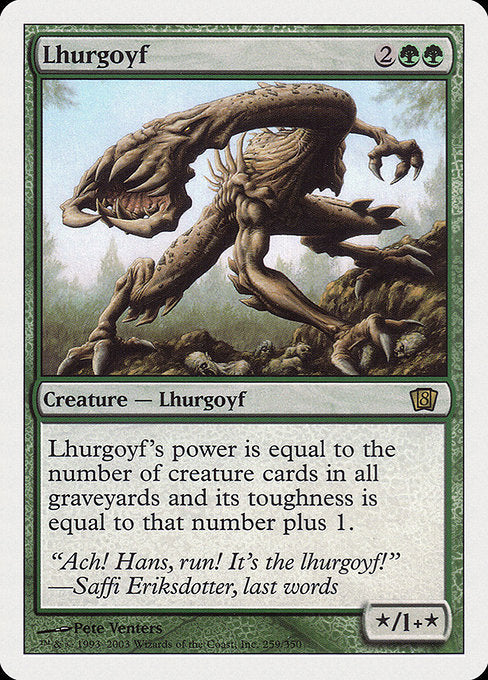 Lhurgoyf [Eighth Edition] | Galactic Gamez