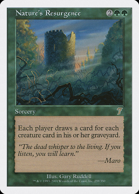 Nature's Resurgence [Seventh Edition] | Galactic Gamez