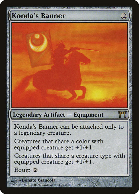 Konda's Banner [Champions of Kamigawa] | Galactic Gamez