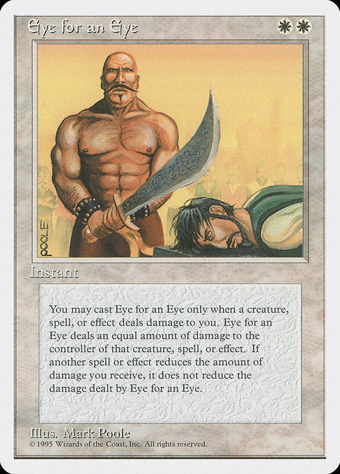 Eye for an Eye [Fourth Edition] | Galactic Gamez