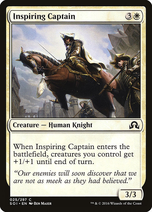 Inspiring Captain [Shadows over Innistrad] | Galactic Gamez