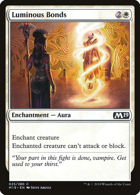 Luminous Bonds [Core Set 2019] | Galactic Gamez