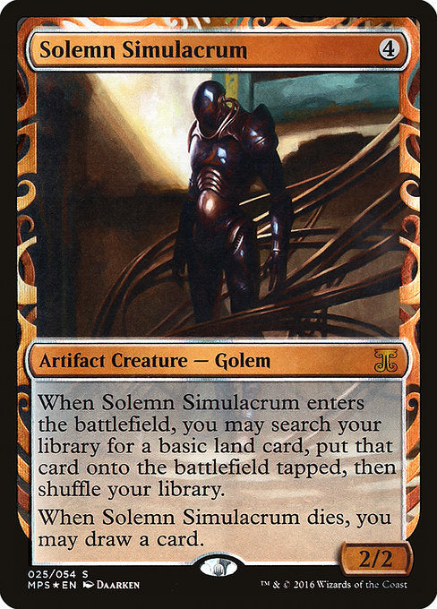 Solemn Simulacrum [Kaladesh Inventions] | Galactic Gamez