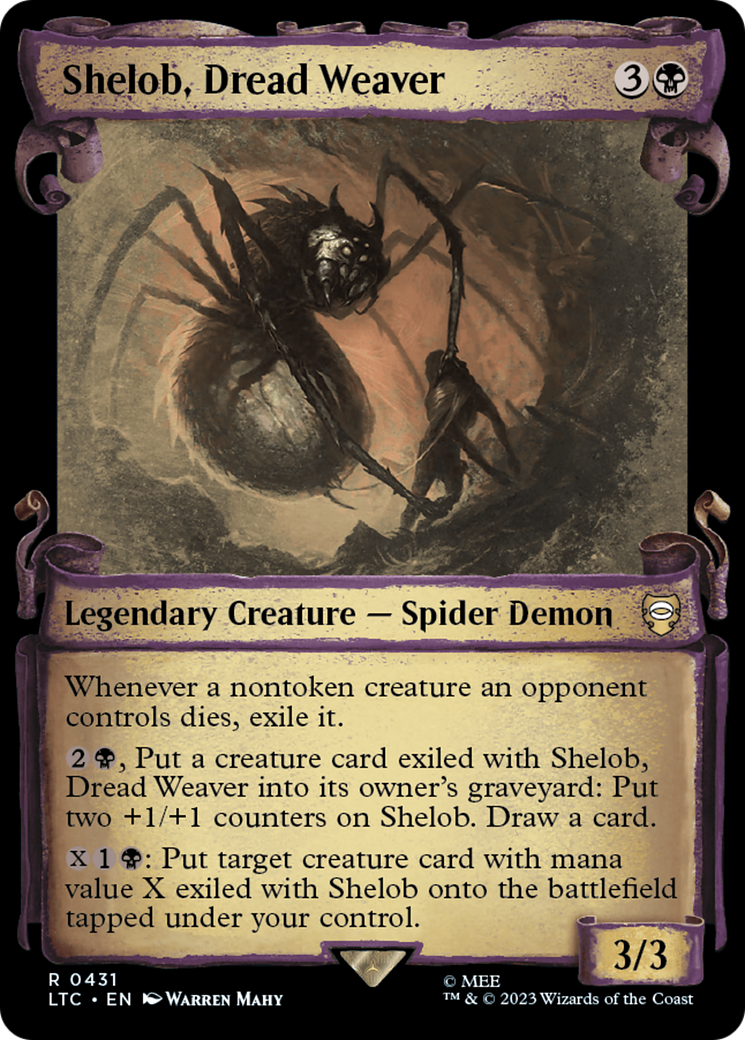 Shelob, Dread Weaver [The Lord of the Rings: Tales of Middle-Earth Commander Showcase Scrolls] | Galactic Gamez