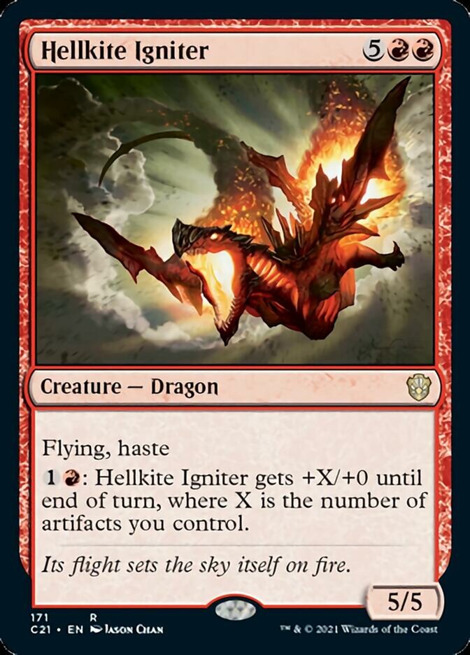 Hellkite Igniter [Commander 2021] | Galactic Gamez