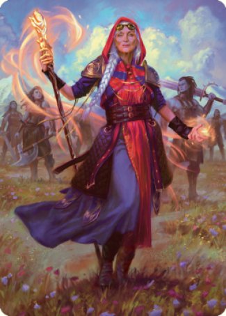 Jaya, Fiery Negotiator Art Card 1 [Dominaria United Art Series] | Galactic Gamez