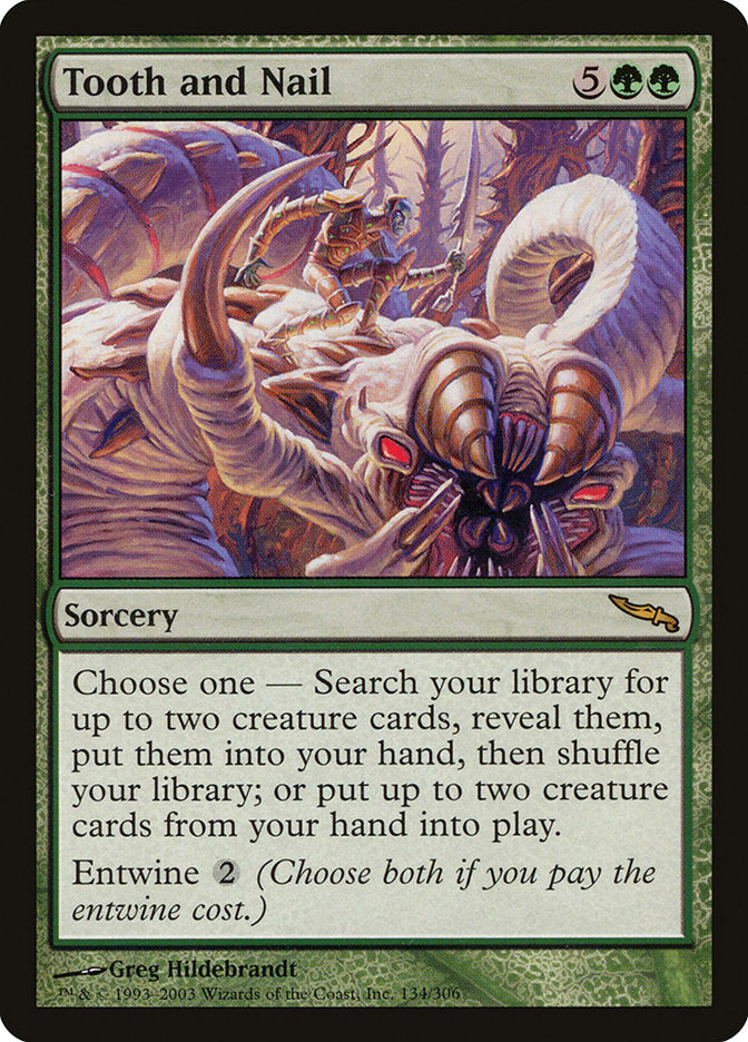Tooth and Nail [Mirrodin] | Galactic Gamez