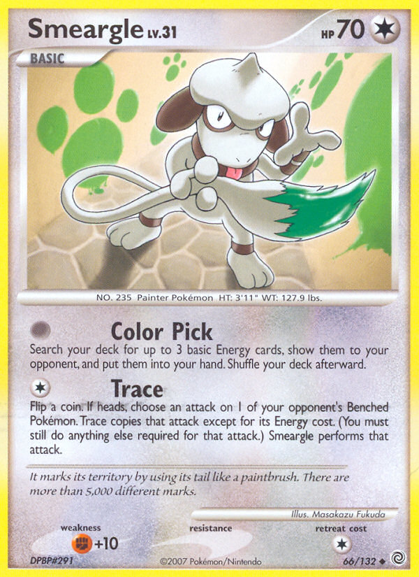 Smeargle (66/132) [Diamond & Pearl: Secret Wonders] | Galactic Gamez