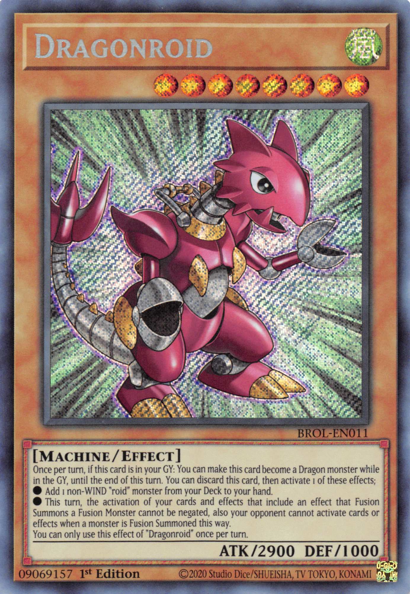 Dragonroid [BROL-EN011] Secret Rare | Galactic Gamez