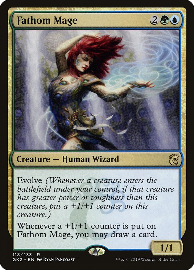 Fathom Mage [Ravnica Allegiance Guild Kit] | Galactic Gamez