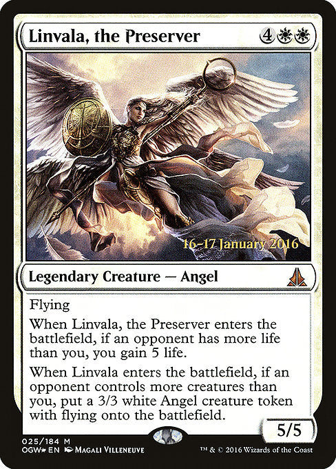 Linvala, the Preserver [Oath of the Gatewatch Promos] | Galactic Gamez