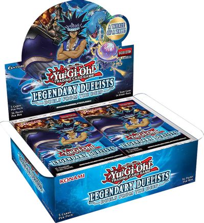 Yu-Gi-Oh: Legendary Duelists Duels from the Deep Booster Box | Galactic Gamez