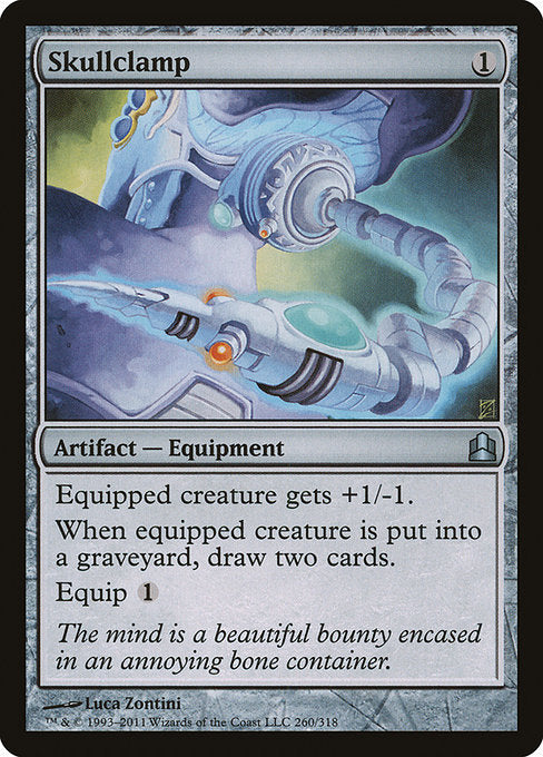 Skullclamp [Commander 2011] | Galactic Gamez
