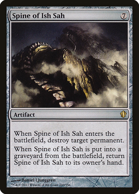 Spine of Ish Sah [Commander 2013] | Galactic Gamez