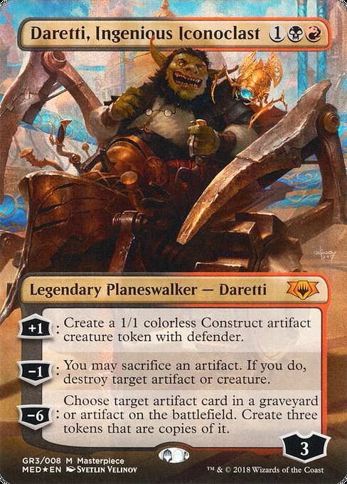 Daretti, Ingenious Iconoclast [Mythic Edition] | Galactic Gamez