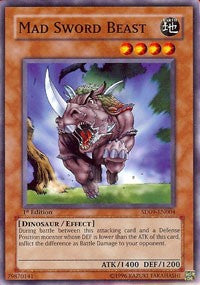 Mad Sword Beast [SD09-EN004] Common | Galactic Gamez