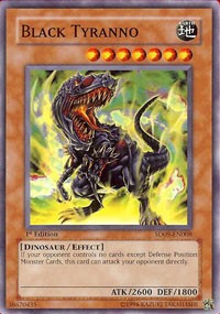 Black Tyranno [SD09-EN008] Common | Galactic Gamez