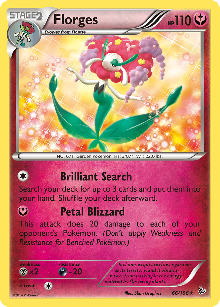 Florges (66/106) [XY: Flashfire] | Galactic Gamez