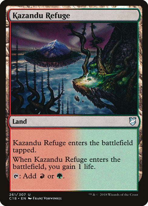 Kazandu Refuge [Commander 2018] | Galactic Gamez