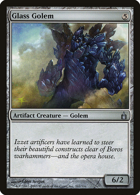 Glass Golem [Ravnica: City of Guilds] | Galactic Gamez