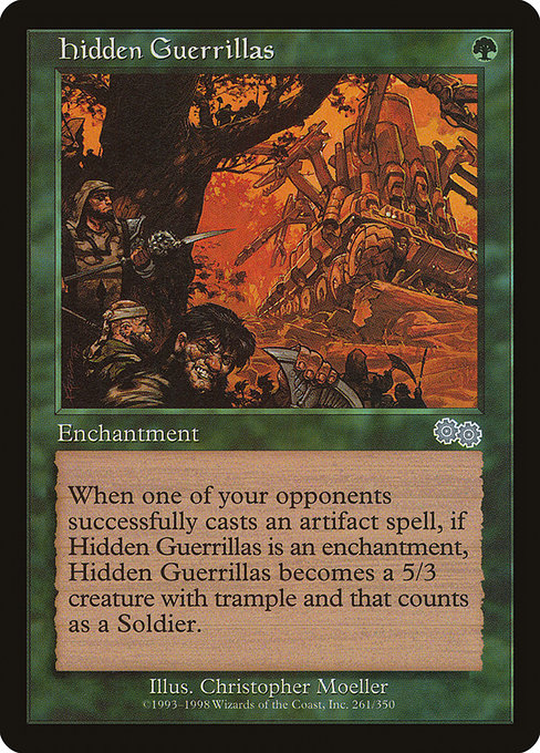 Hidden Guerrillas [Urza's Saga] | Galactic Gamez