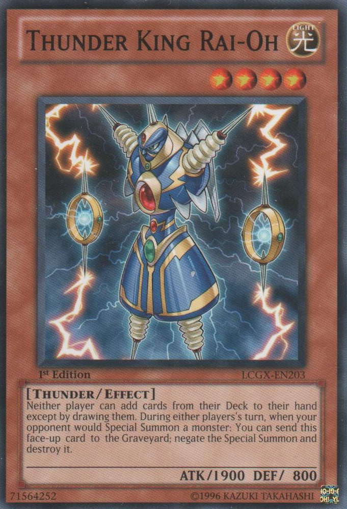 Thunder King Rai-Oh [LCGX-EN203] Common | Galactic Gamez