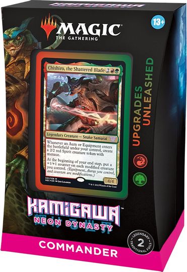 Kamigawa: Neon Dynasty Commander Deck - Upgrades Unleashed | Galactic Gamez