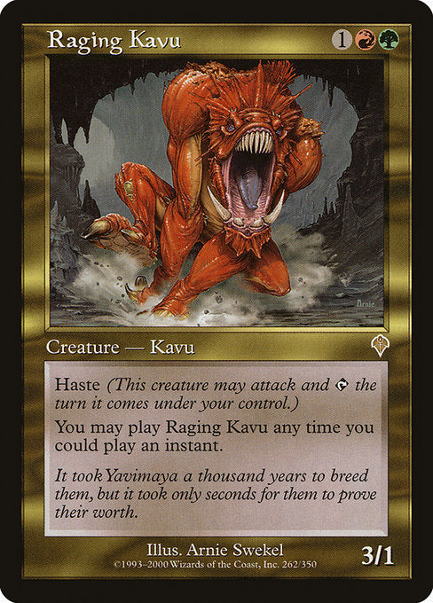 Raging Kavu [Invasion] | Galactic Gamez