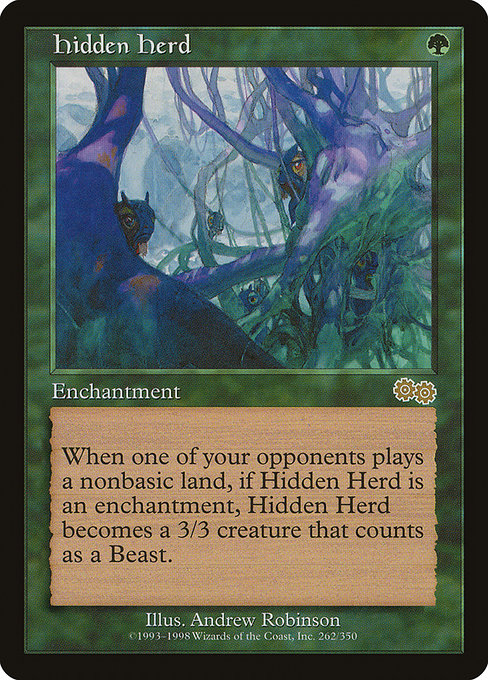 Hidden Herd [Urza's Saga] | Galactic Gamez