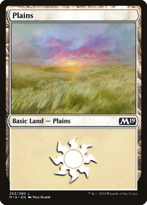 Plains [Core Set 2019] | Galactic Gamez