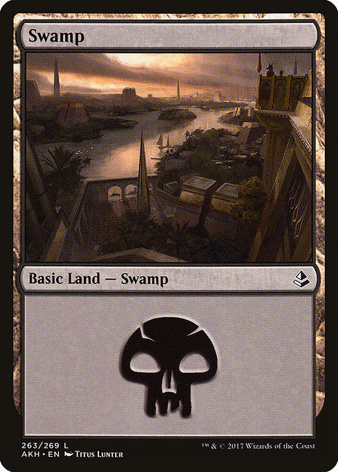 Swamp [Amonkhet] | Galactic Gamez