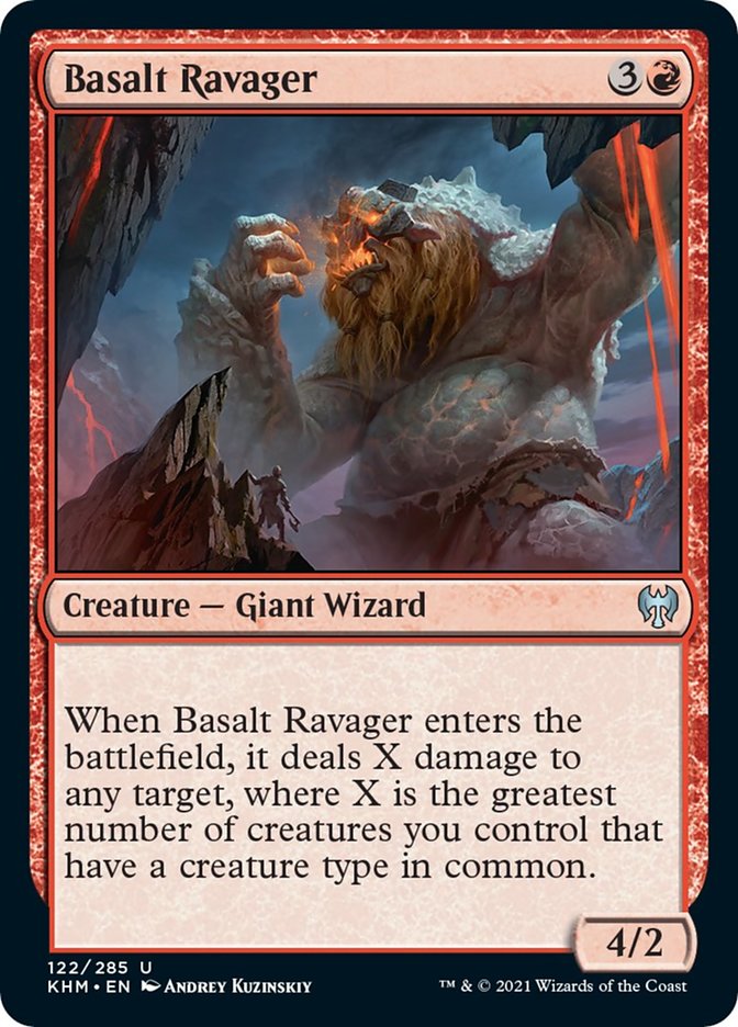 Basalt Ravager [Kaldheim] | Galactic Gamez