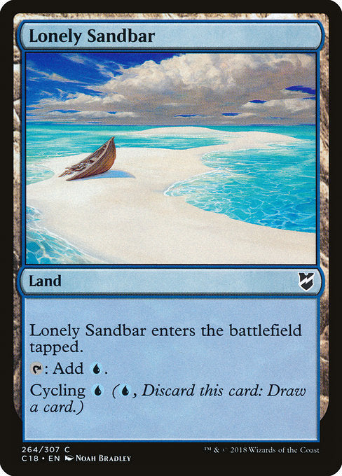 Lonely Sandbar [Commander 2018] | Galactic Gamez