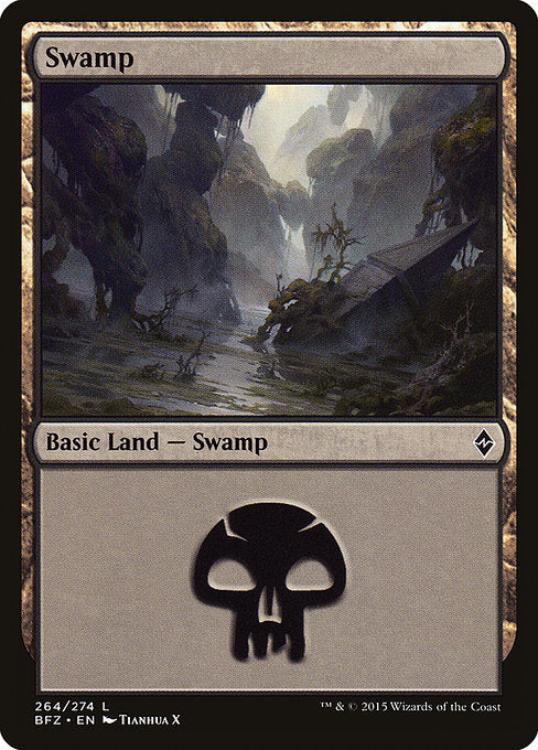 Swamp [Battle for Zendikar] | Galactic Gamez