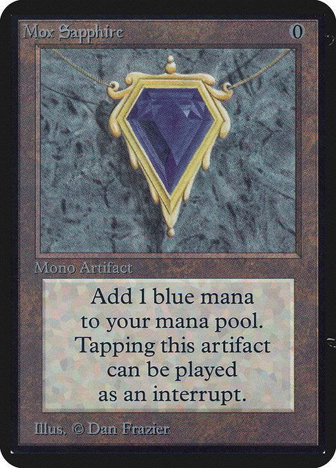 Mox Sapphire [Limited Edition Alpha] | Galactic Gamez